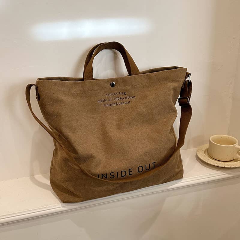 Vintage Canvas Tote Bag