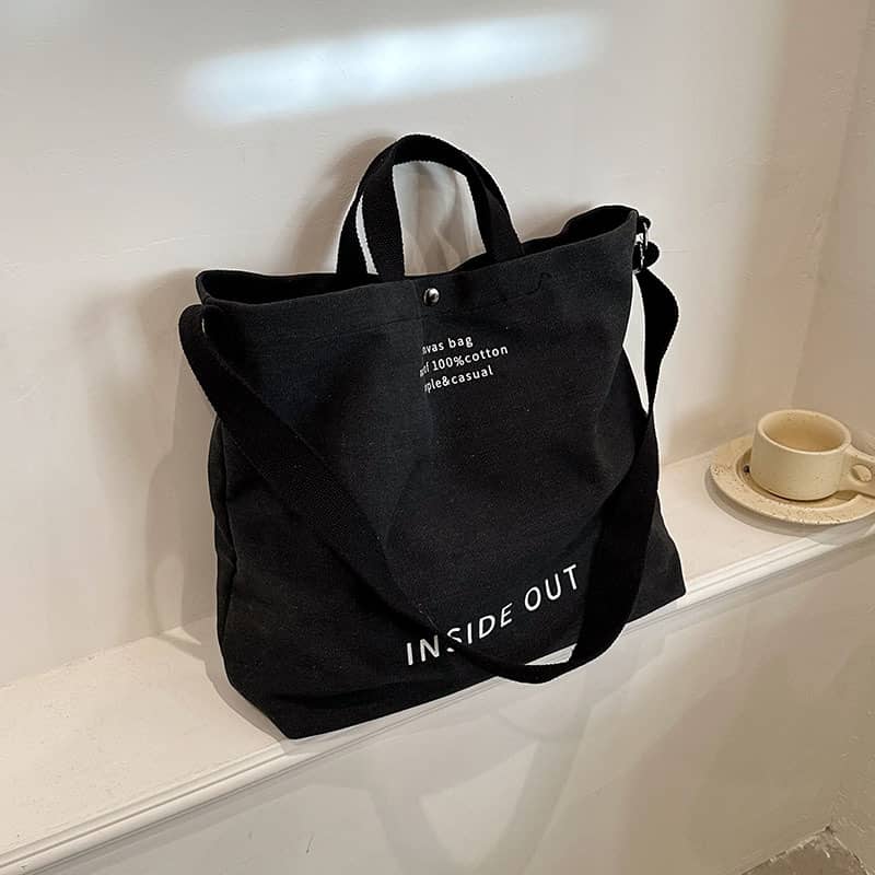 Vintage Canvas Tote Bag