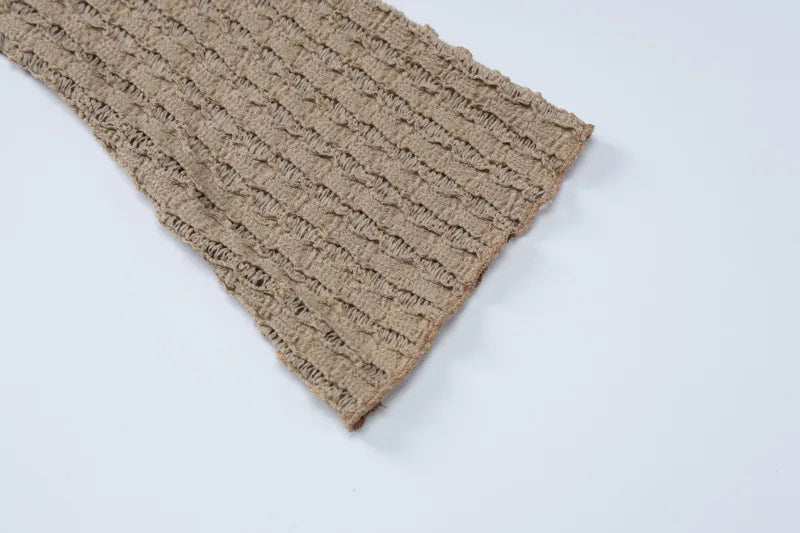 Long Sleeve Hip-wrapped Short Dress