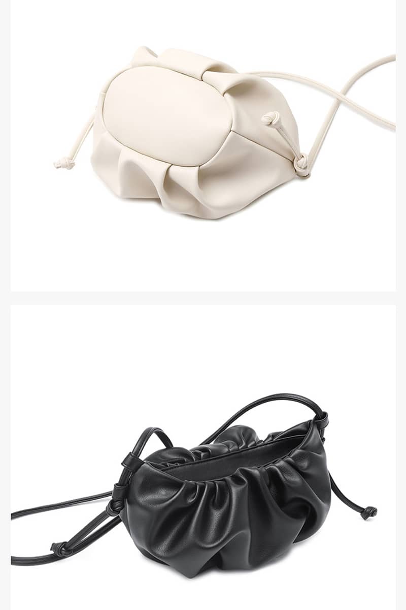 Fashion simple soft PU crossbody small bag for women