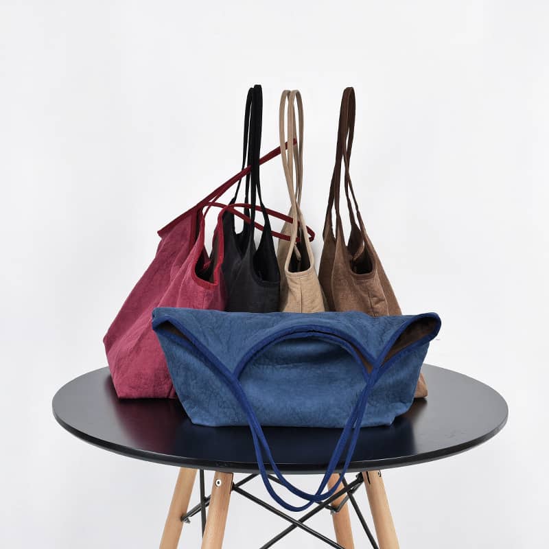 Simple casual Micro suede shoulder bag | IFAUN
