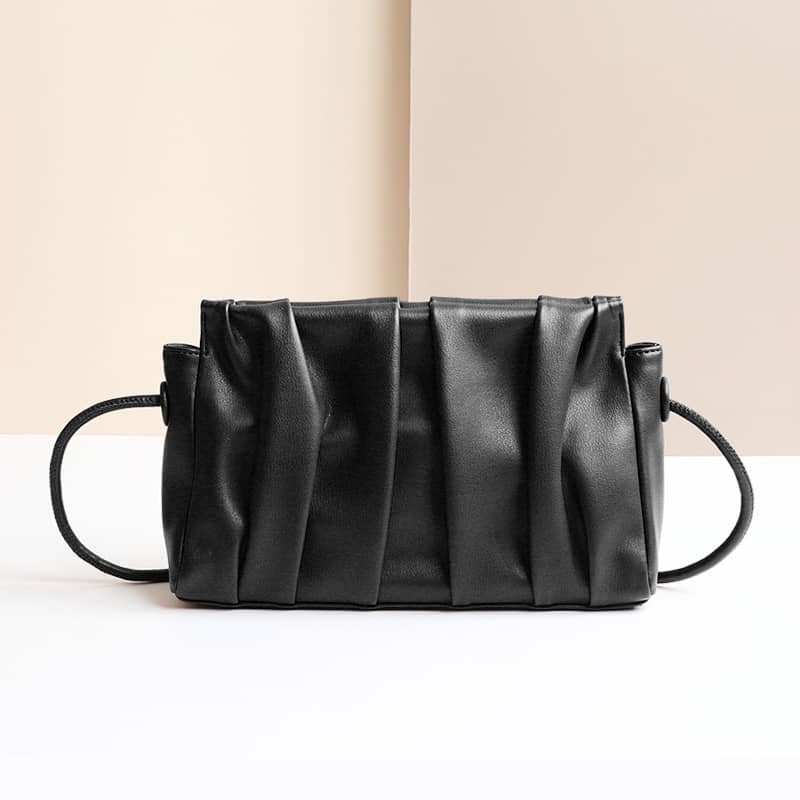 Fashion pleated crossbody bag shoulder bag