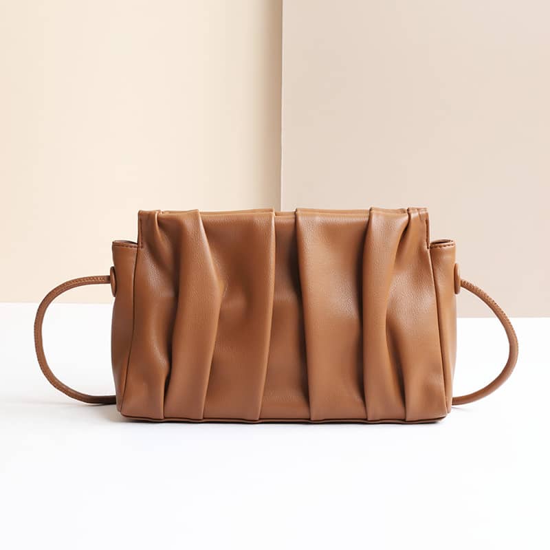 Fashion pleated crossbody bag shoulder bag