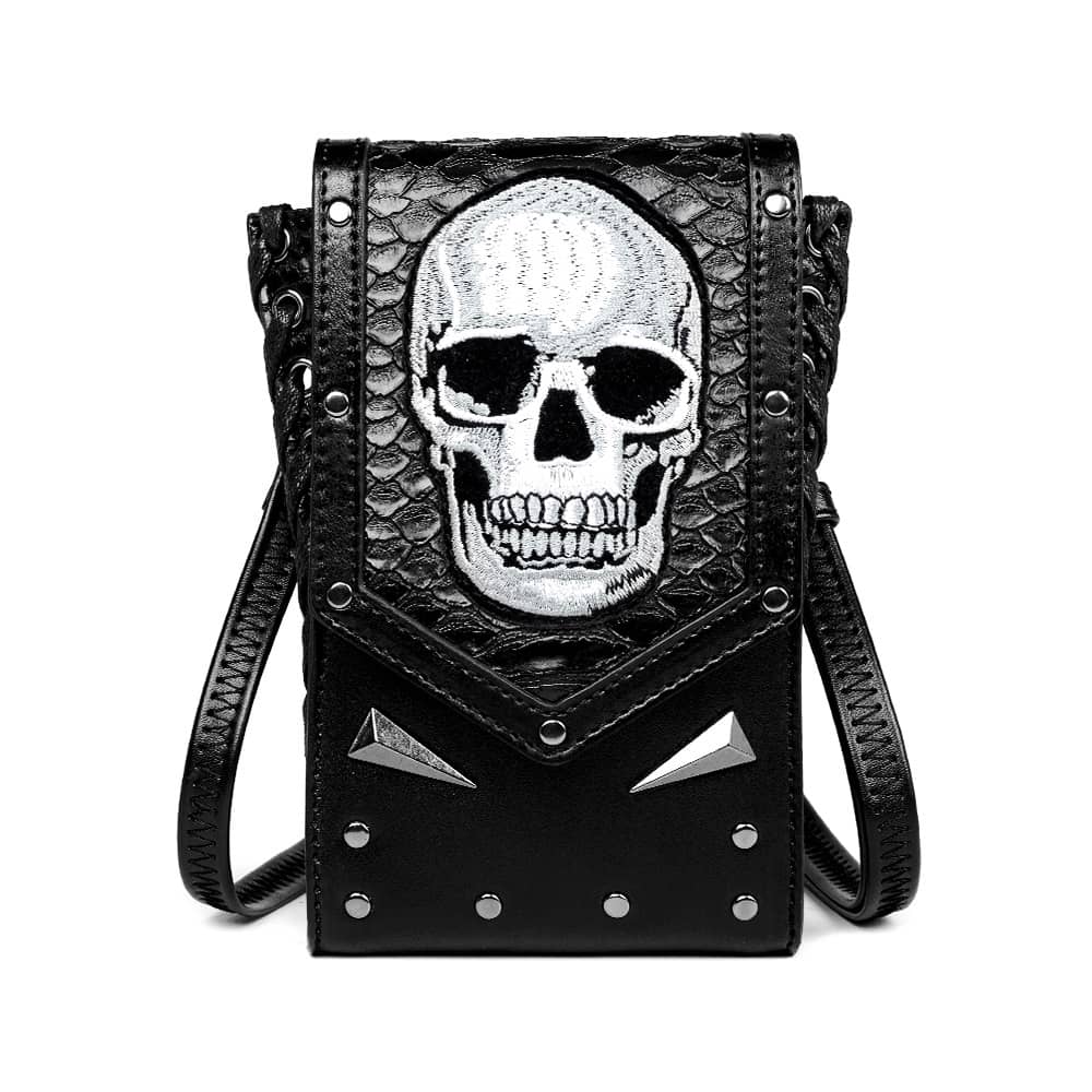 Outdoor skull motorcycle bag shoulder bag