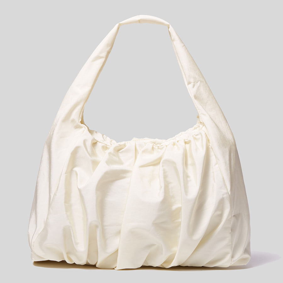 Simple handbag pleated stitching casual underarm bag