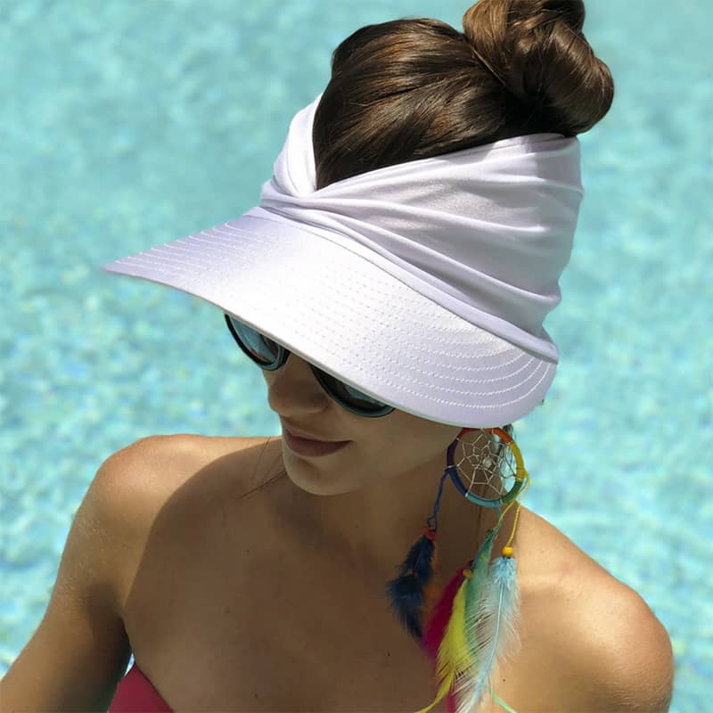 Women's beach sun hat