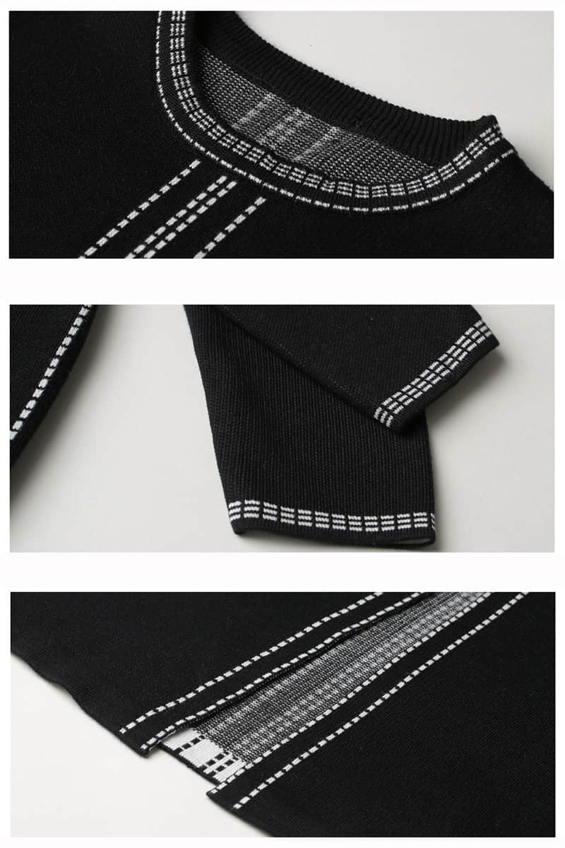 Women's knitted dress mid-length | IFAUN