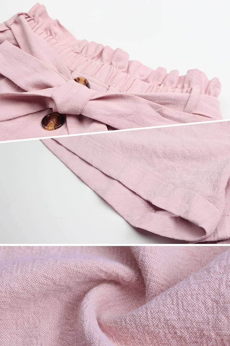 Women's leisure vacation straight pants shorts | IFAUN