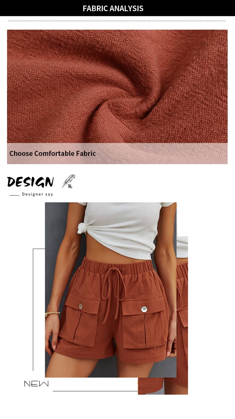 Women's wide-leg shorts summer hot pants | IFAUN