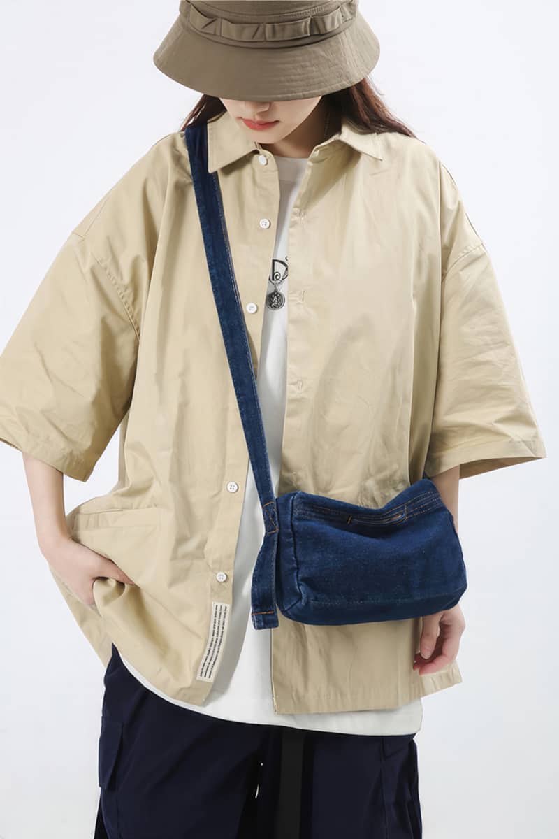 Denim small bag crossbody bag