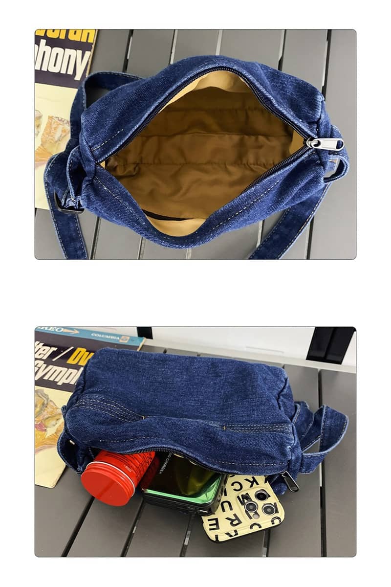 Denim small bag crossbody bag
