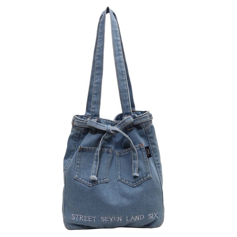 Casual denim bag