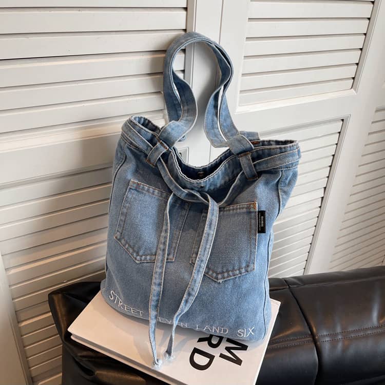 Casual denim bag
