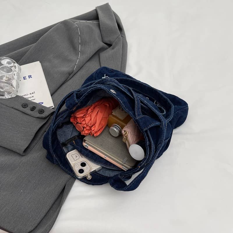 Casual denim bag