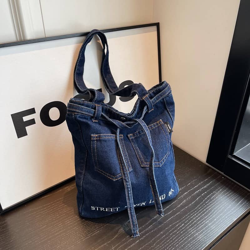 Casual denim bag
