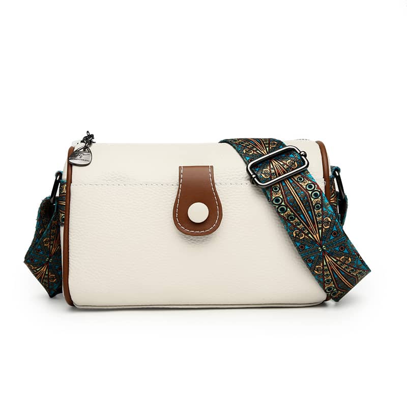 Colorful shoulder strap PU bag