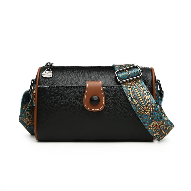 Colorful shoulder strap PU bag
