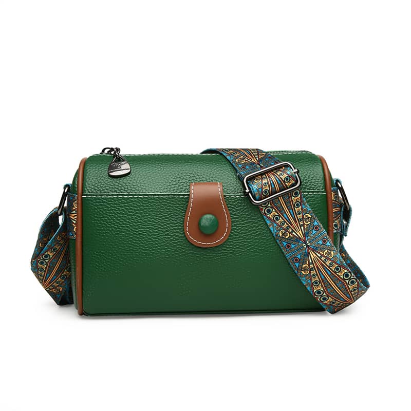 Colorful shoulder strap PU bag