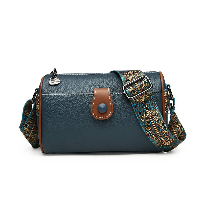 Colorful shoulder strap PU bag