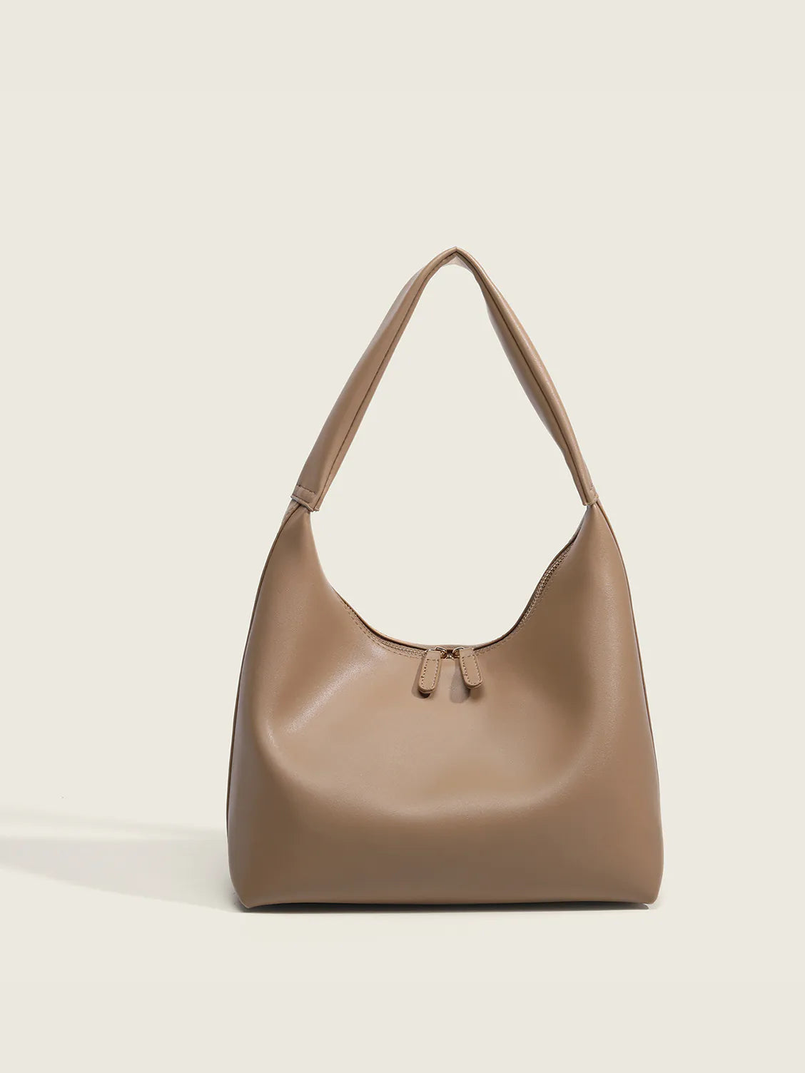 Simple Soft PU Shoulder Tote Bag