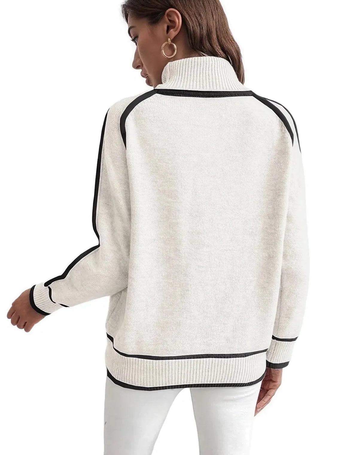 Turtleneck Loose Fit Sweater