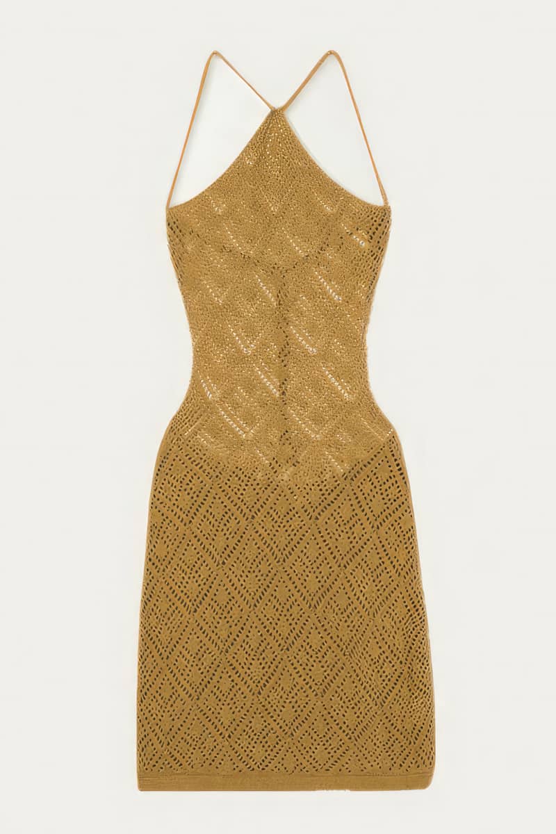 Sling Backless Cutout Short Dress
