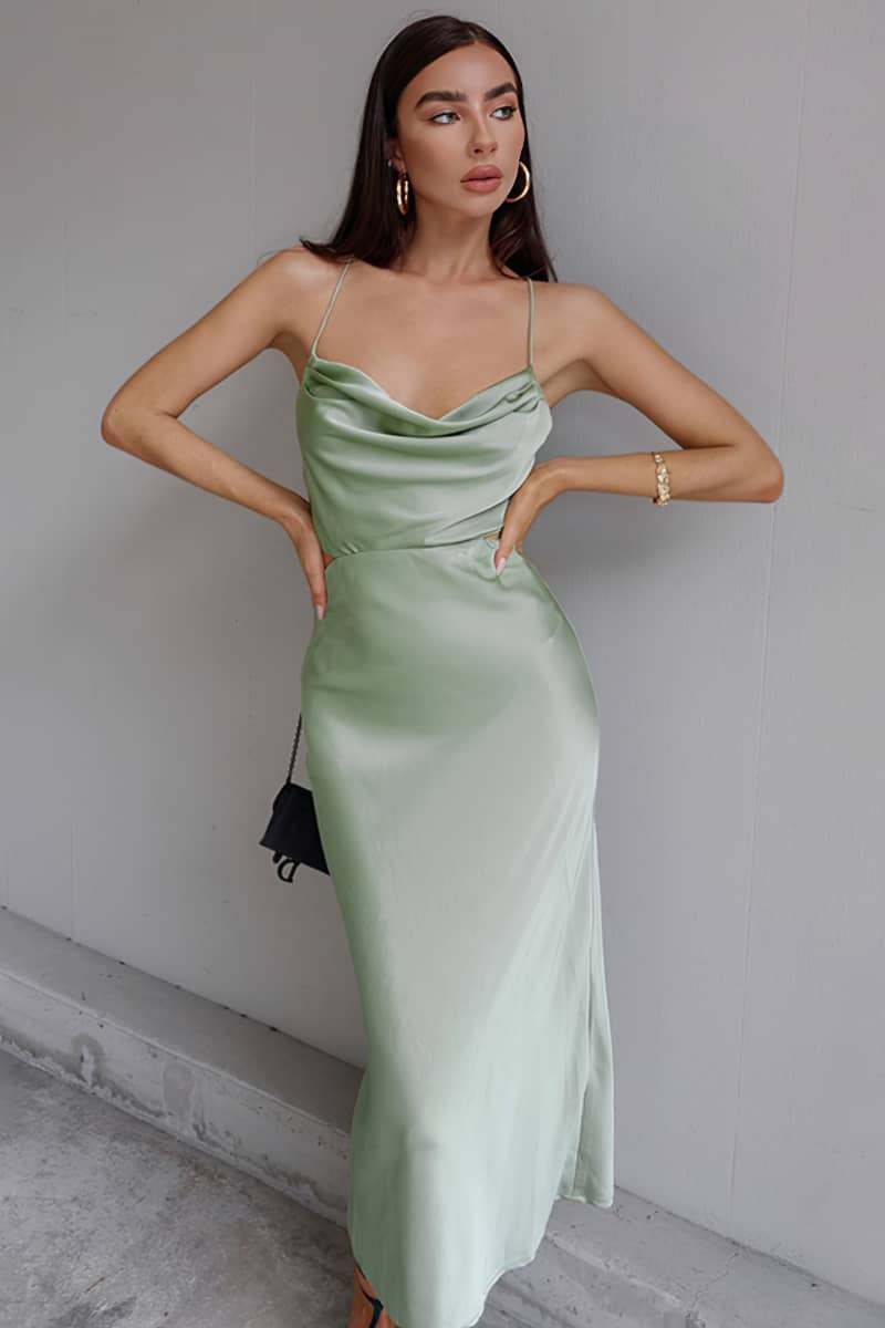 Backless Strappy Dress