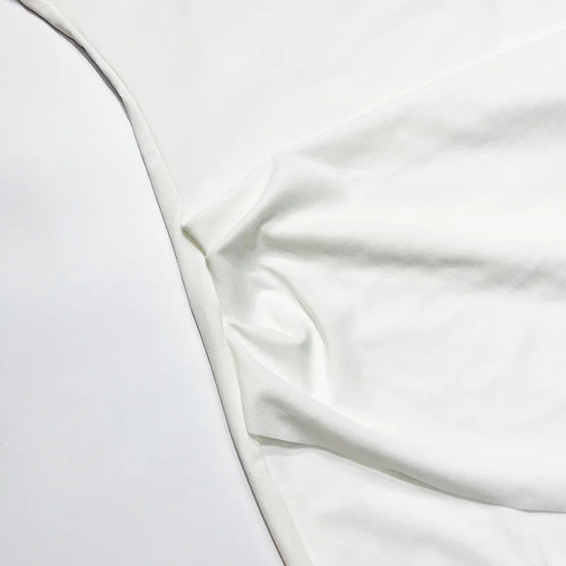 Pure Color Sleeveless Tube Dress