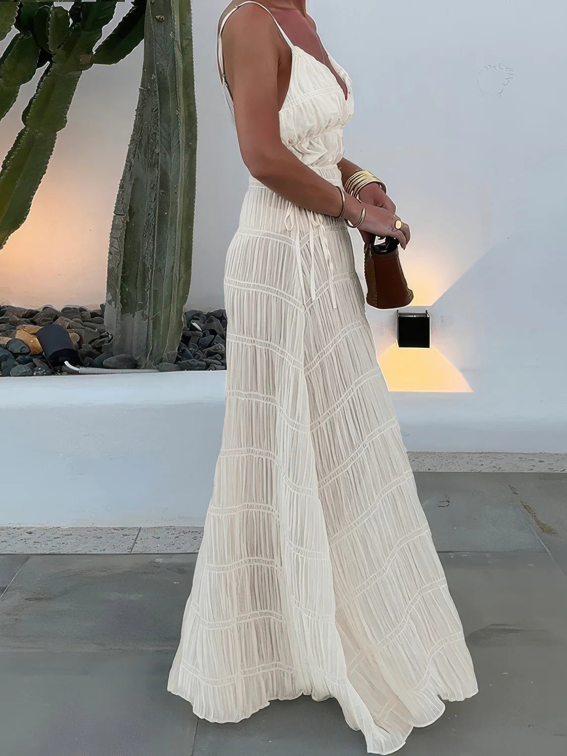 Loose-fitting Maxi Dress