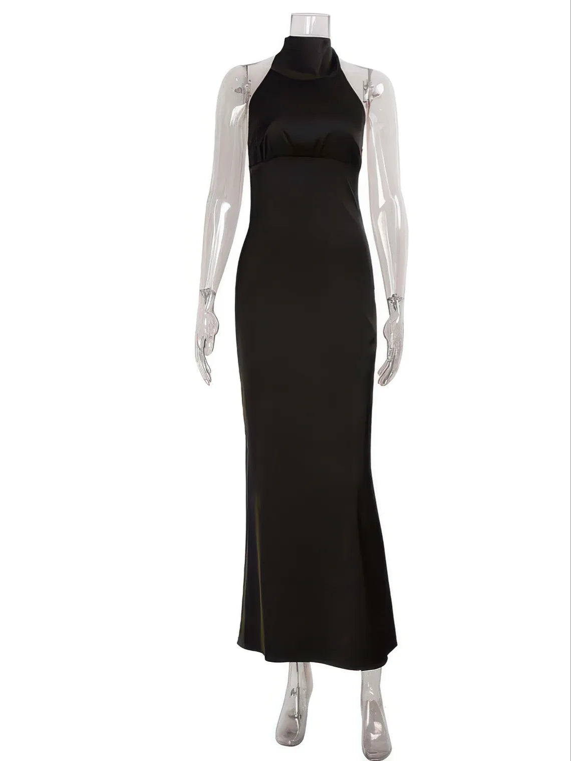 Halter Neck Maxi Dress