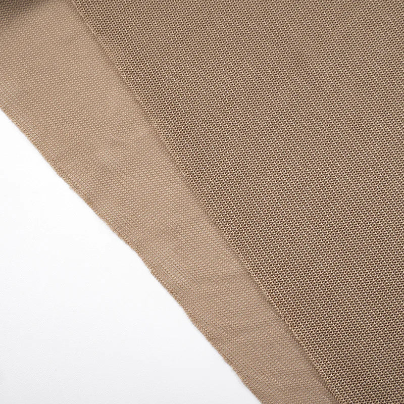 Chiffon Shirred Miniskirt Set