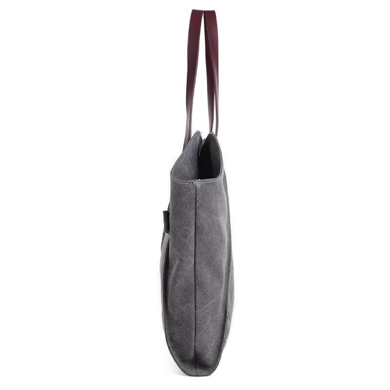 Casual large-capacity canvas shoulder bag  | IFAUN