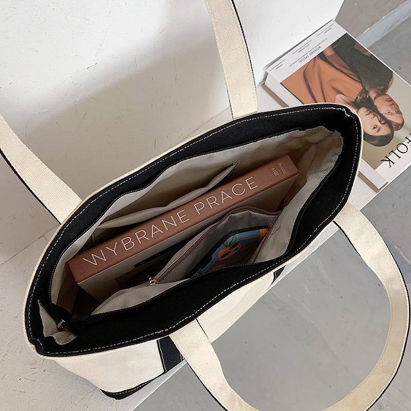 2021 Casual large-capacity canvas shoulder bag  | IFAUN