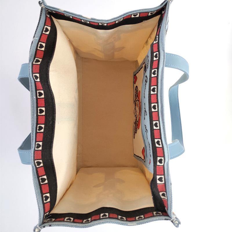 luxury canvas tote bag- large capacity  | IFAUN