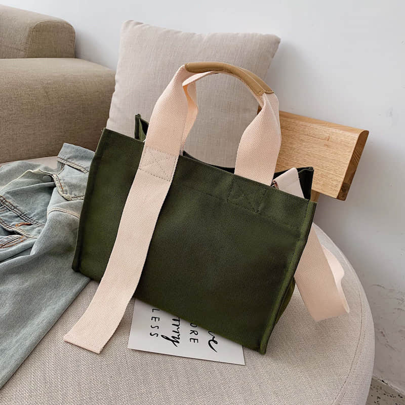 Fshion Tote Shoulder Bags Green | IFAUN