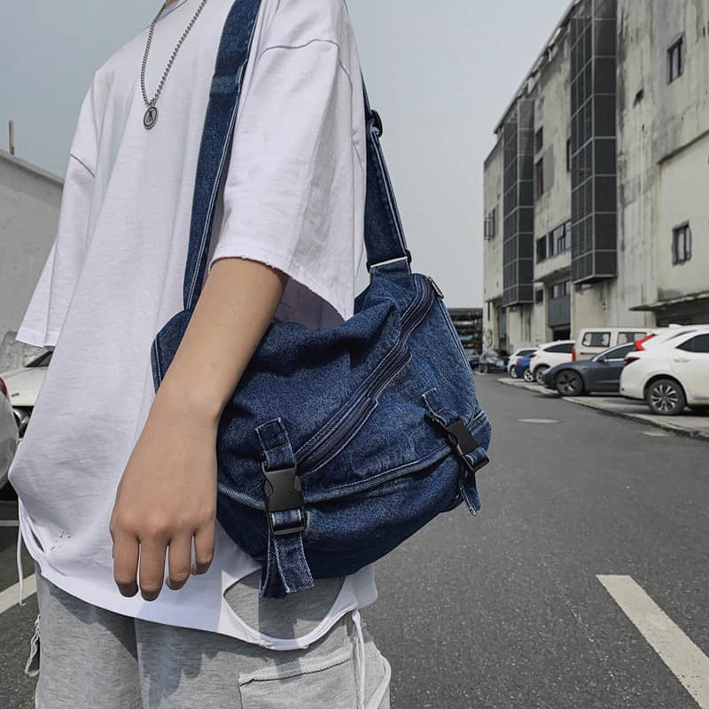 Fashion Practical Jean Tote Shoulder Bag  | IFAUN