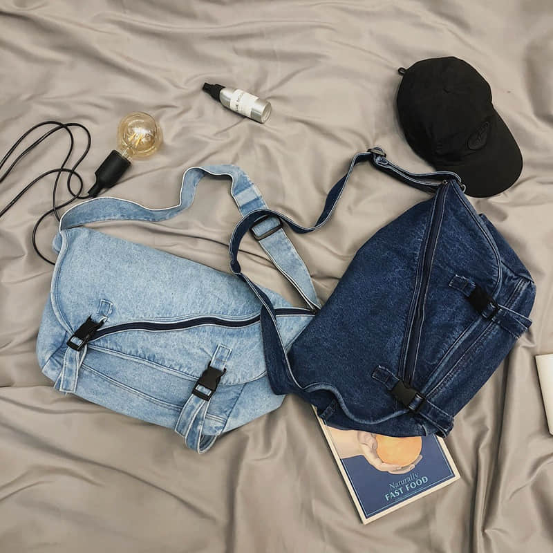 Fashion Practical Jean Tote Shoulder Bag  | IFAUN
