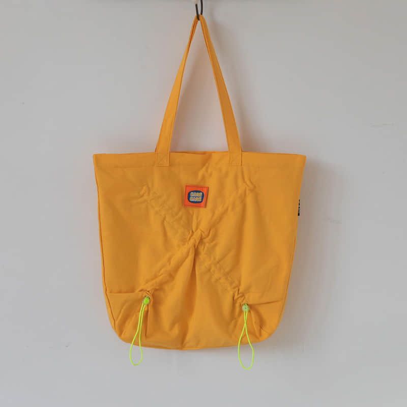 Pleated handbag Orange | IFAUN