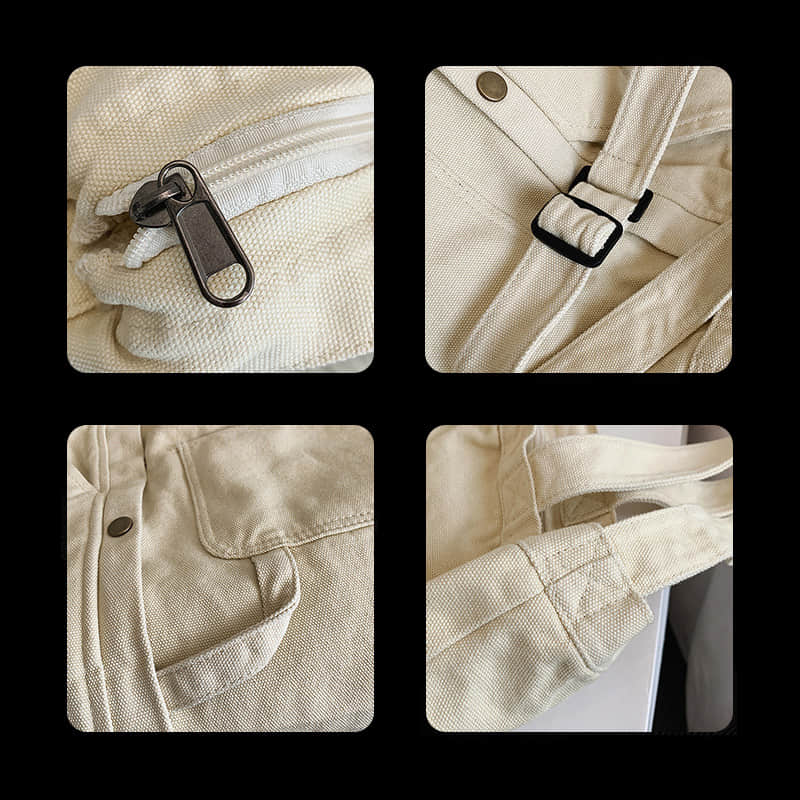 Hand-held shopping bag girl large capacity messenger bag  | IFAUN