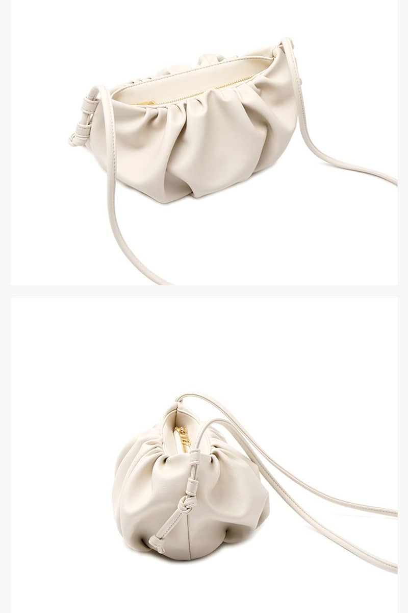 Fashion simple soft PU crossbody small bag for women