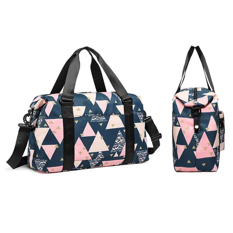 Travel bag women's portable simple and light cute printing tote bag  | IFAUN