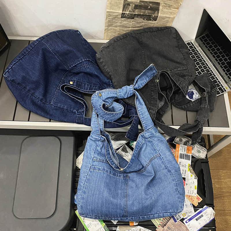 Denim crossbody bag  | IFAUN