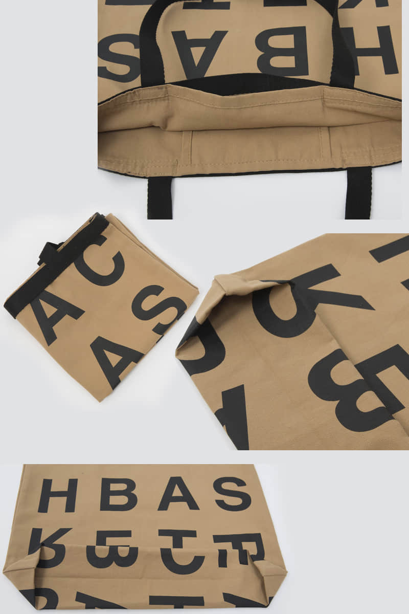 Large capacity letter canvas bag  | IFAUN