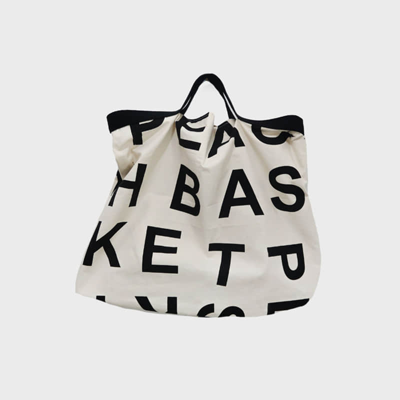 Large capacity letter canvas bag  | IFAUN