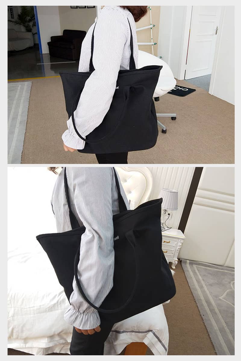 Solid color tote bag  | IFAUN