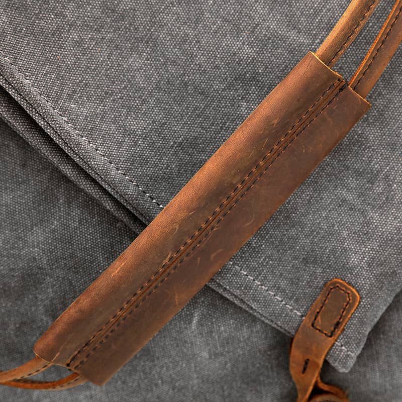 Full leather shoulder strap crossbody bag  | IFAUN