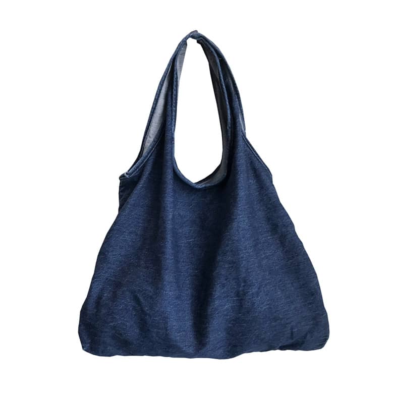 Casual large-capacity one-shoulder denim bag  | IFAUN