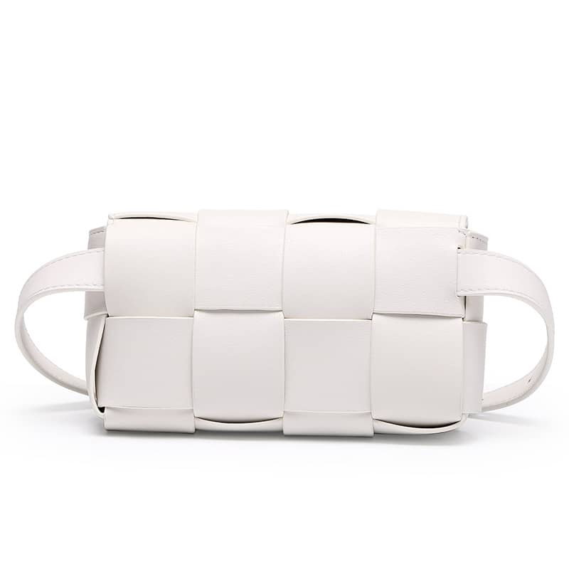 Women's fashion woven leather crossbody bag  | IFAUN