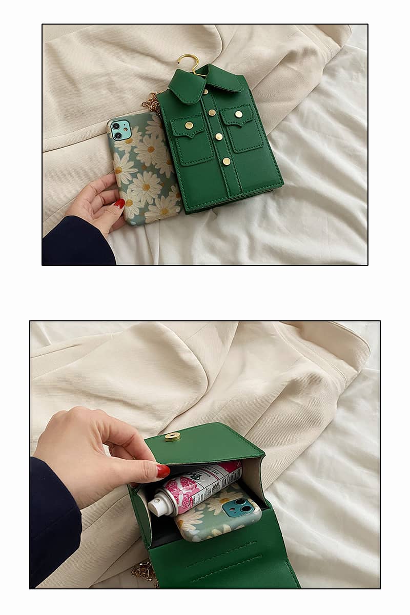 Clothes bag shoulder bag crossbody bag PU small bag