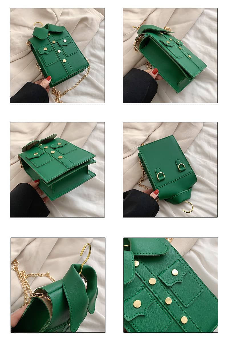 Clothes bag shoulder bag crossbody bag PU small bag